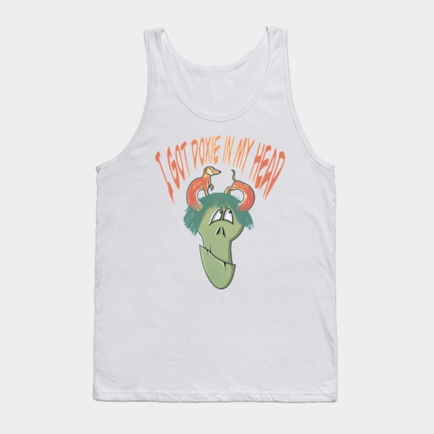 I have doxie in my head. Tank Top by Ekenepeken